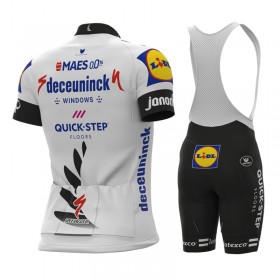 Set Kurzarmtrikot + Trägerhose 2021 Deceuninck-Quick-Step N006
